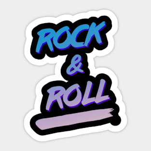 Rock & Roll Sticker